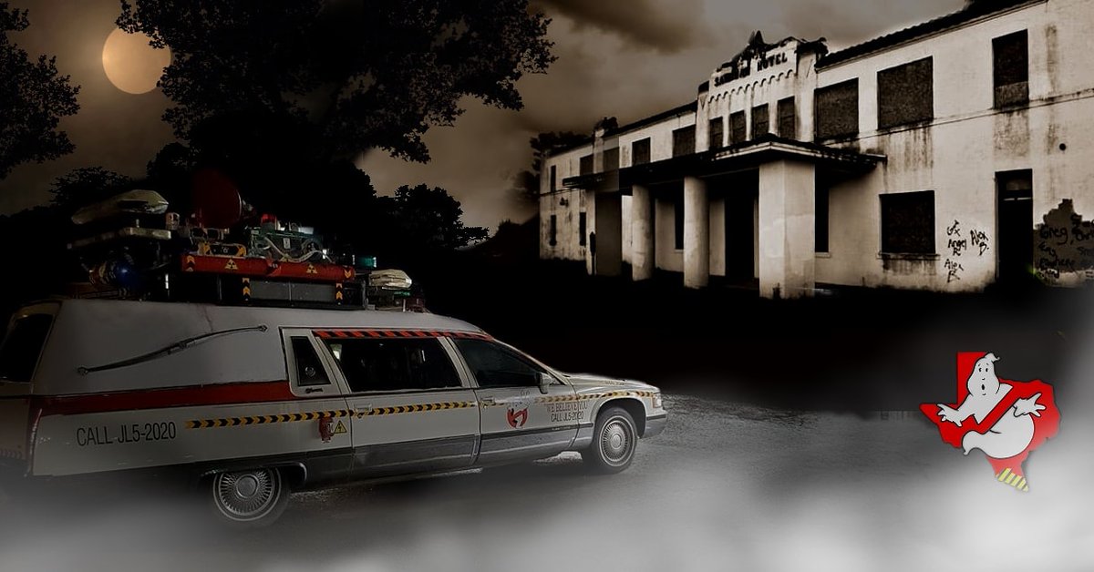 RGVGhostbusters's tweet photo. Official Trailer dropping this Friday!
Not you usual Ghostbuster show! 
Modern, scary, and real hauntings! #RGVGhostbusters #RGV #Trailer #Ecto1 #Premier #ATC #WhoYouGonnaCall https://t.co/5WnkYNmzCY