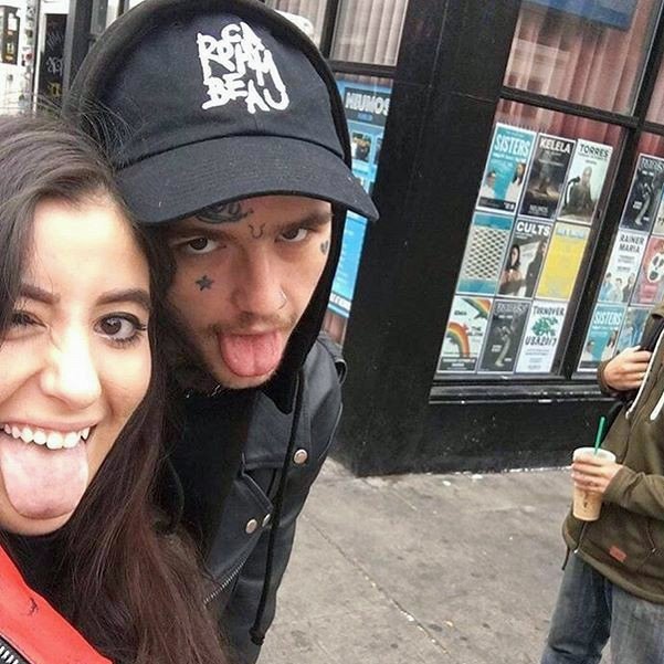 lil peep with fans; a thread <3