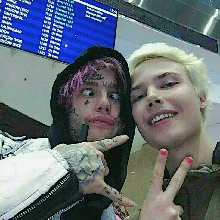 lil peep with fans; a thread <3
