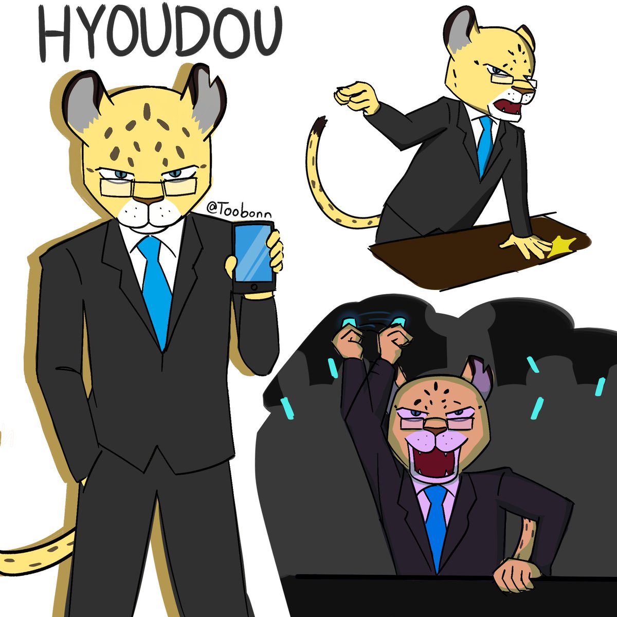 TzkTobon's tweet photo. Hyoudou drawings meanwhile I draw Haida.
.
.
#aggretsuko #AggretsukoSeason3 #Hyoudou #aggretsukofanart #digitaldrawing https://t.co/C3poYWMwCS