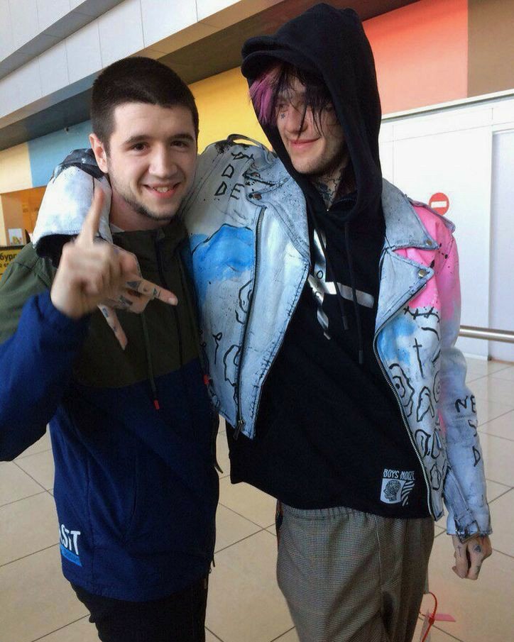 lil peep with fans; a thread <3