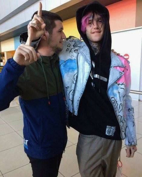 lil peep with fans; a thread <3