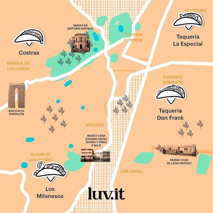 luvit's tweet image. 📍Estos son nuestros tacos favoritos en la CDMX.
💚🤍❤️
Cuéntanos cuales son tus #tacos de siempre..