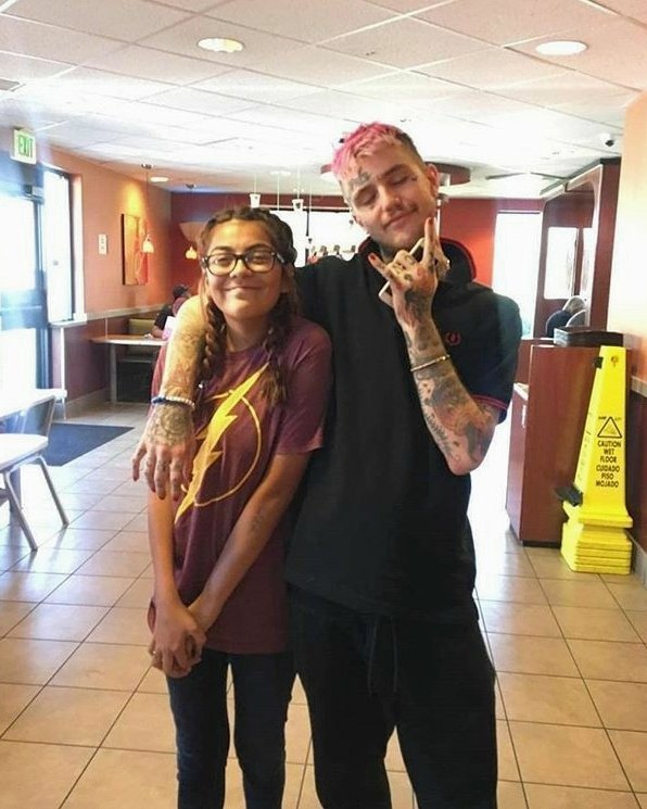 lil peep with fans; a thread <3