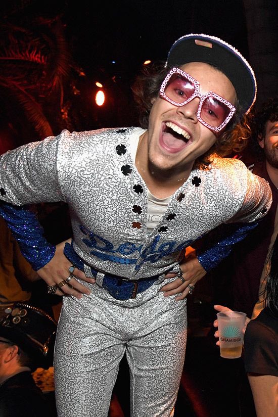 a thread of harry doing the  smile