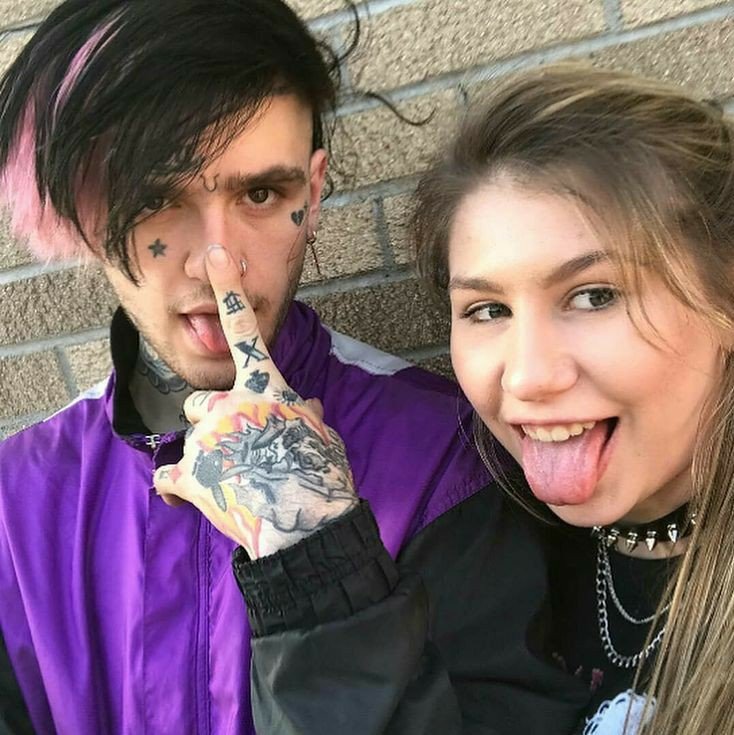 lil peep with fans; a thread <3
