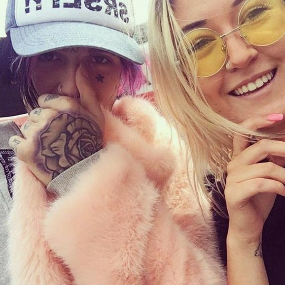 lil peep with fans; a thread <3