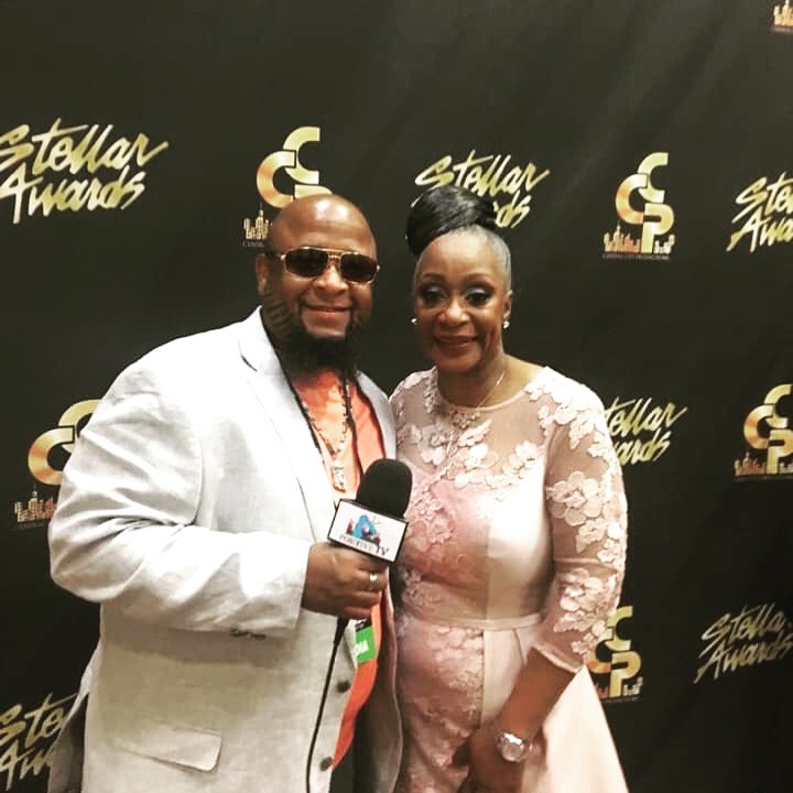 ME AND REGINA BELLE 2019 STELLAR AWARDS