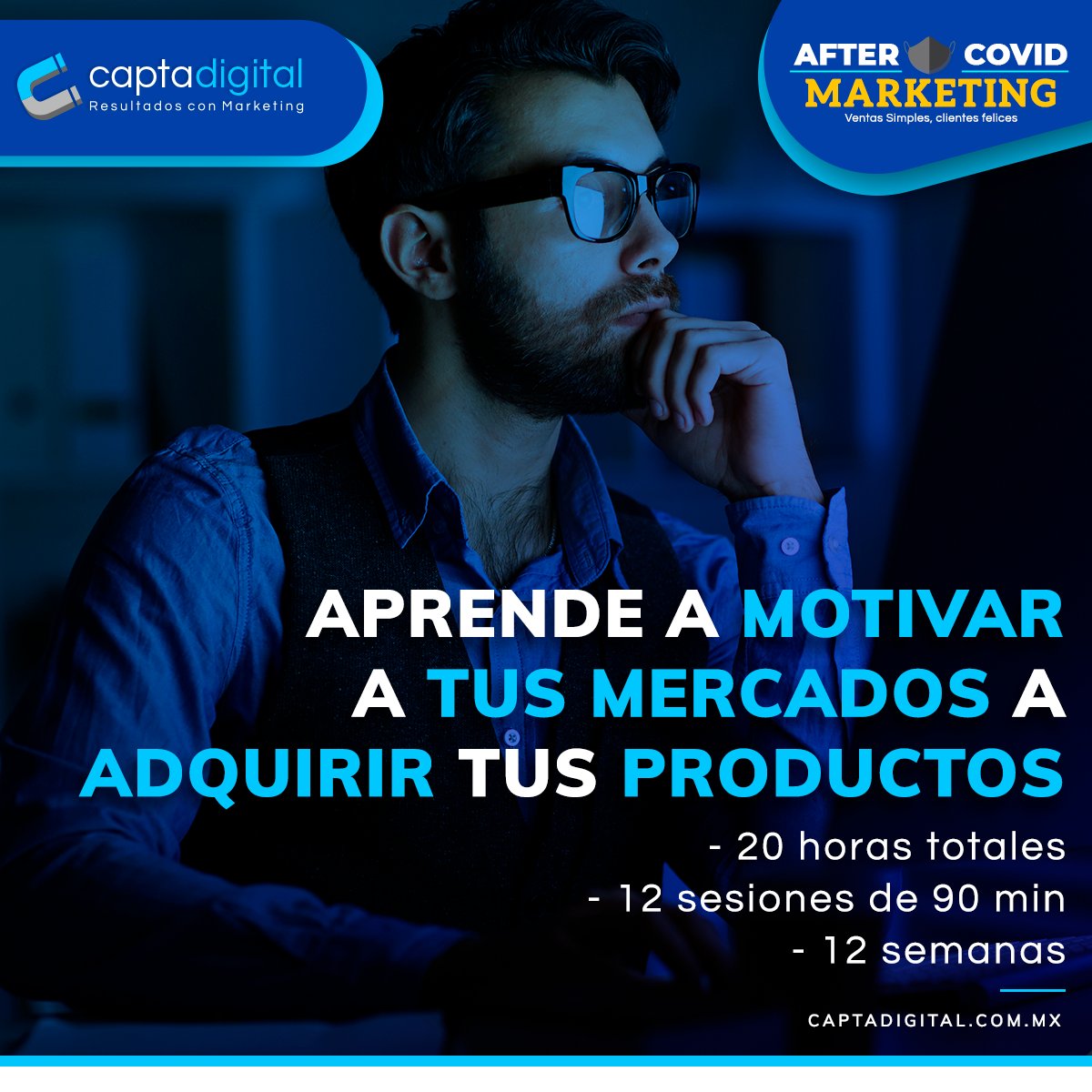 captamktg's tweet photo. Aprende a motivar a tus mercados. Ya están buscando adquirir tus productos. Vende fácil, crea clientes felices.

https://t.co/FVhmsO7drl

#CaptaDigital #VentasSimples #ClientesFelices #Marketing https://t.co/mZTMRD0E3G