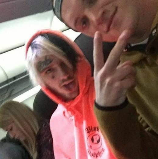 lil peep with fans; a thread <3