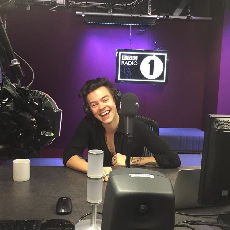 a thread of harry doing the  smile