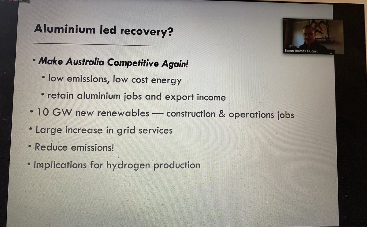 SmartEnergyCncl's tweet photo. Aluminium led recovery? @simonahac #SmartEnergyVirtual https://t.co/IMgIKbVpRO