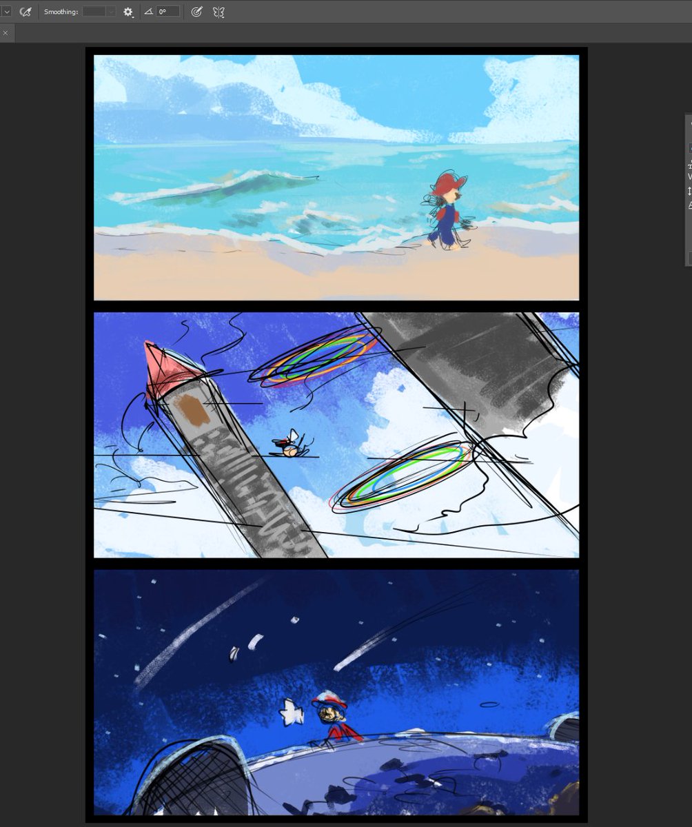 WIP☀️?⭐️

Color thumbnails for a certain plumber's anniversary 