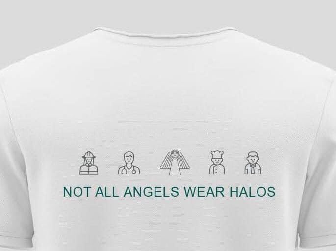 AngelCharityInc's tweet photo. Observing Labor Day. Thank you to all workers including those continuing to serve on the front line during the pandemic. #NotAllAngelsWearHalos https://t.co/DESpqfR7HH