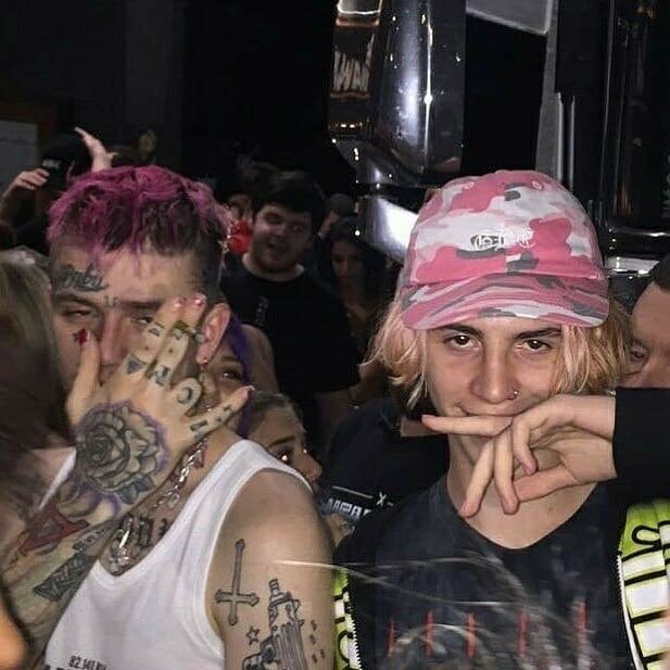 lil peep with fans; a thread <3