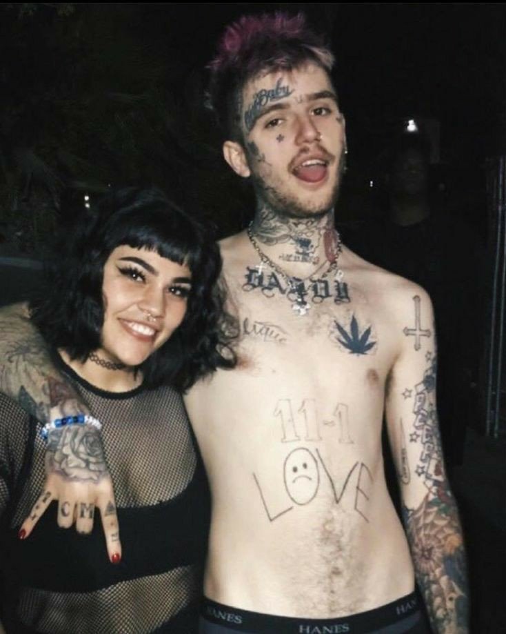 lil peep with fans; a thread <3