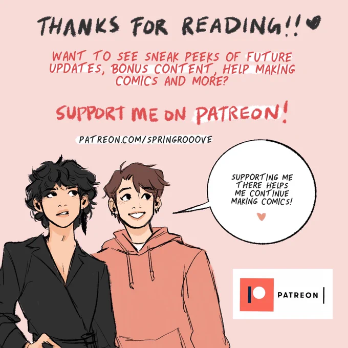 if you enjoy the comic and would like to support me, please consider joining my patreon ;v; ??? 