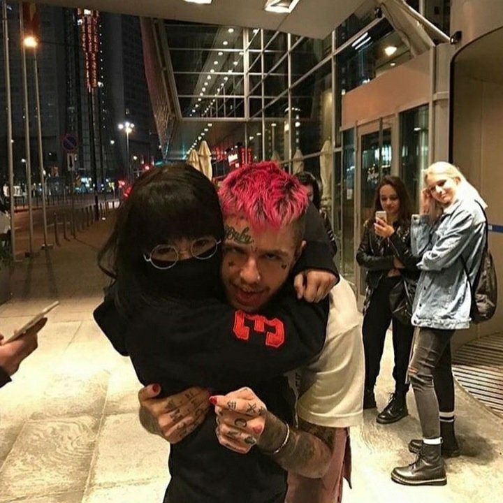 lil peep with fans; a thread <3