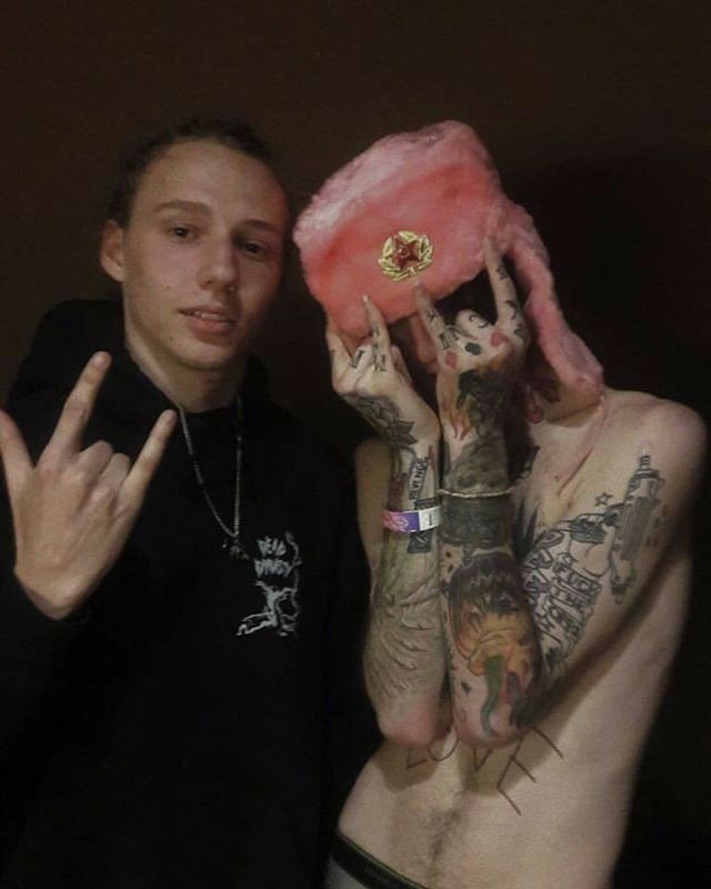 lil peep with fans; a thread <3
