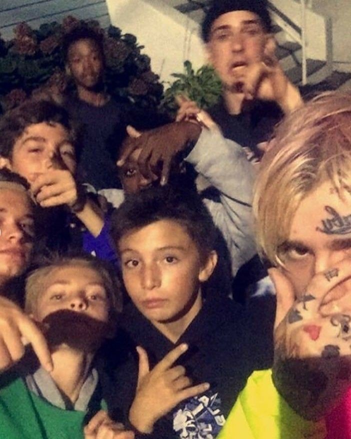 lil peep with fans; a thread <3