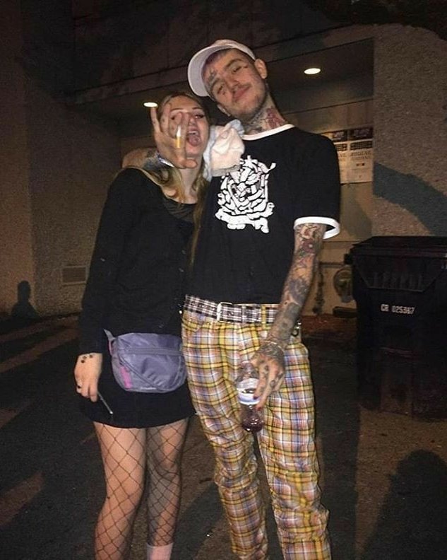 lil peep with fans; a thread <3