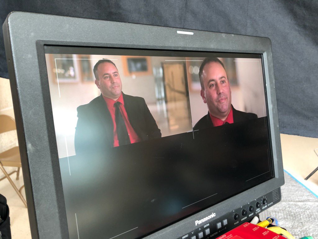 BashAthletics's tweet photo. BASH welcomed HBO’s Real Sports with Bryant Gumbel today.  They interviewed Boyertown junior football player Leo Egbe and Boyertown Athletic Director Nick Palladino.  About football during the pandemic. https://t.co/B3rAUfhpTN