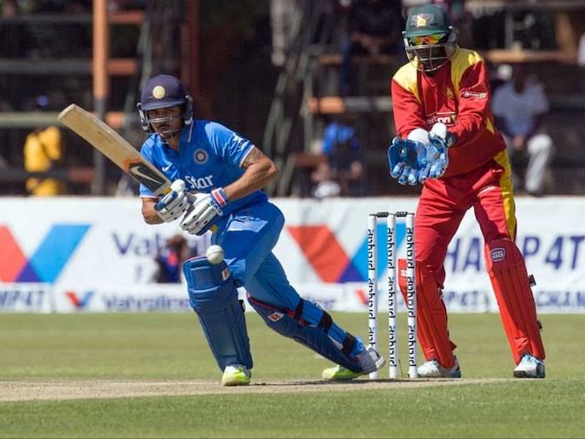 In July 2015, 6 years after that Smash-mouth IPL hundred in Centurion, Pandey made his international debut in Harare. He grabbed his opportunity with both hands, scoring 71 in his maiden innings and made a 144runs partnership with Kedar Jadhav after india were struggling @ 82-4.