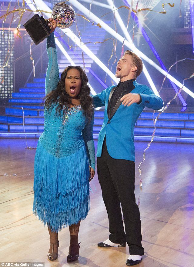 7. Amber Riley & Derek Hough: 195pts
