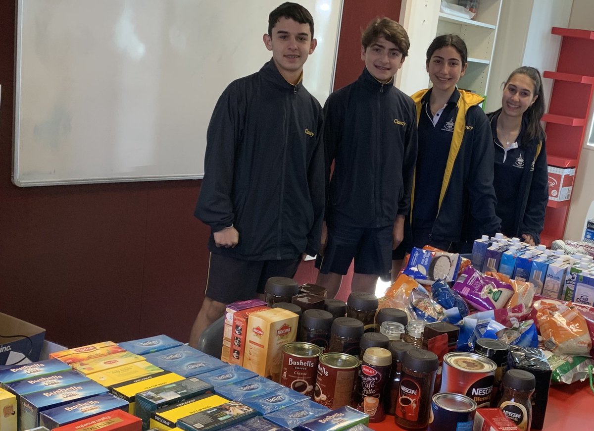 Year 9 and 10 have been ‘loving like Christ’ this term by donating items to the <a href="/HouseofWelcome/">House of Welcome</a> , supporting people seeking asylum and refugees in Sydney. Thank you for your generosity!
<a href="/CCCWestHoxton/">Clancy Catholic College</a> <a href="/D_Fetterplace/">David Fetterplace</a> <a href="/MrsCNolan/">Catherine Nolan</a>