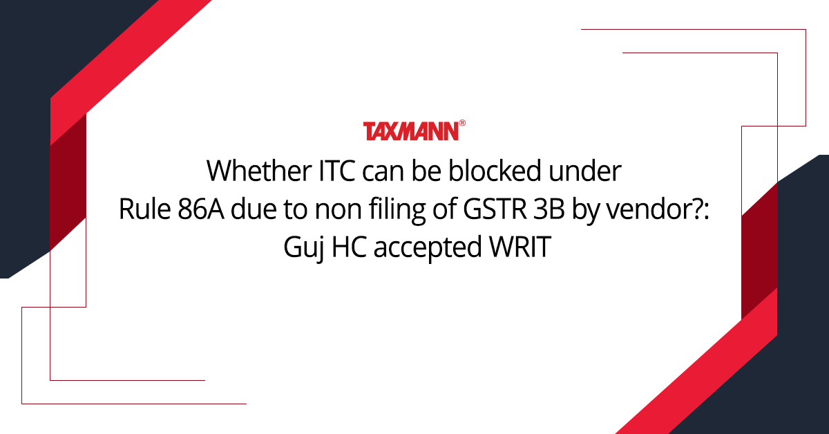 taxmannindia's tweet photo. Start Researching on 27,500+ Customised GST Case Laws, Mapped with Previous Regime Case Laws of Sales Tax, VAT, etc., at https://t.co/zZM6cKpmCk Here: https://t.co/Qqe4yJBJy3
#TaxmannUpdates #TaxmannIndia #GujHC #GSTR3B #ITC #GSTUpdates https://t.co/qLkbfRqDVY
