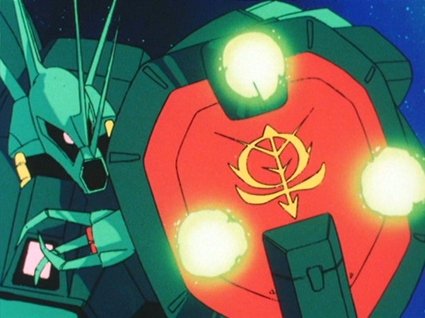 アプロ 試作のみで終わったが グリプス紛争末期にハマーン カーンによりアクシズに監禁されていたクワトロにアクシズ内の彼のシンパが試作機を提供 グリプス2の戦いではドゴスギアを撃沈し ｚガンダムとの連携でキュベレイやジ Oを押し返すなど戦局を