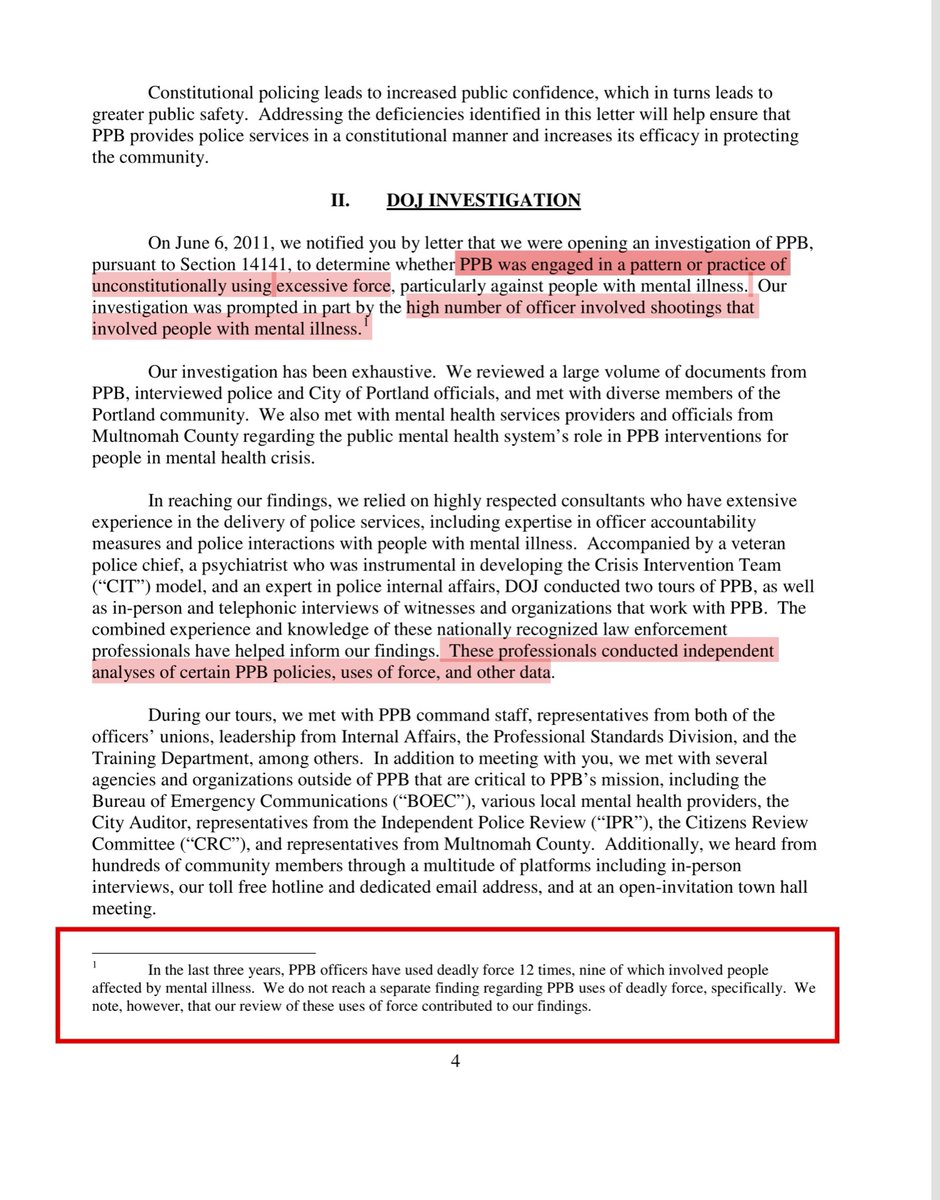 Sorry had a tiny family matter - someone is gonna get grounded for lifethis is public info, Sept 2012 DOJ letter/Report to Portland 12/2010multiple officers resorted to repeated closed-fist punches and repeated shocking of a subject who was to be placed on a mental health hold.