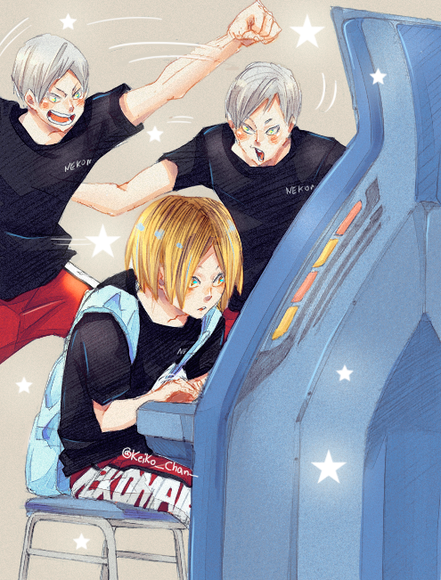 Kenma and Lev~
???
#Haikyuu 