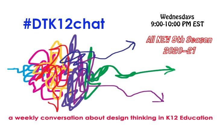 scitechyEDU's tweet image. Q3: 
We have people on #dtk12chat who may be new to connecting DT + Education. So let’s share a little about our own experiences, comfort, &amp;amp; understandings around #designthinking in the K12+ space. (a little 101 DT jam overview moment) What? How? When? DT