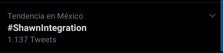 _LovingShawn_'s tweet photo. #ShawnIntegration es tendencia gente!
Ahora más vale que Shawn nos haga caso https://t.co/4BXEhrU5qZ
