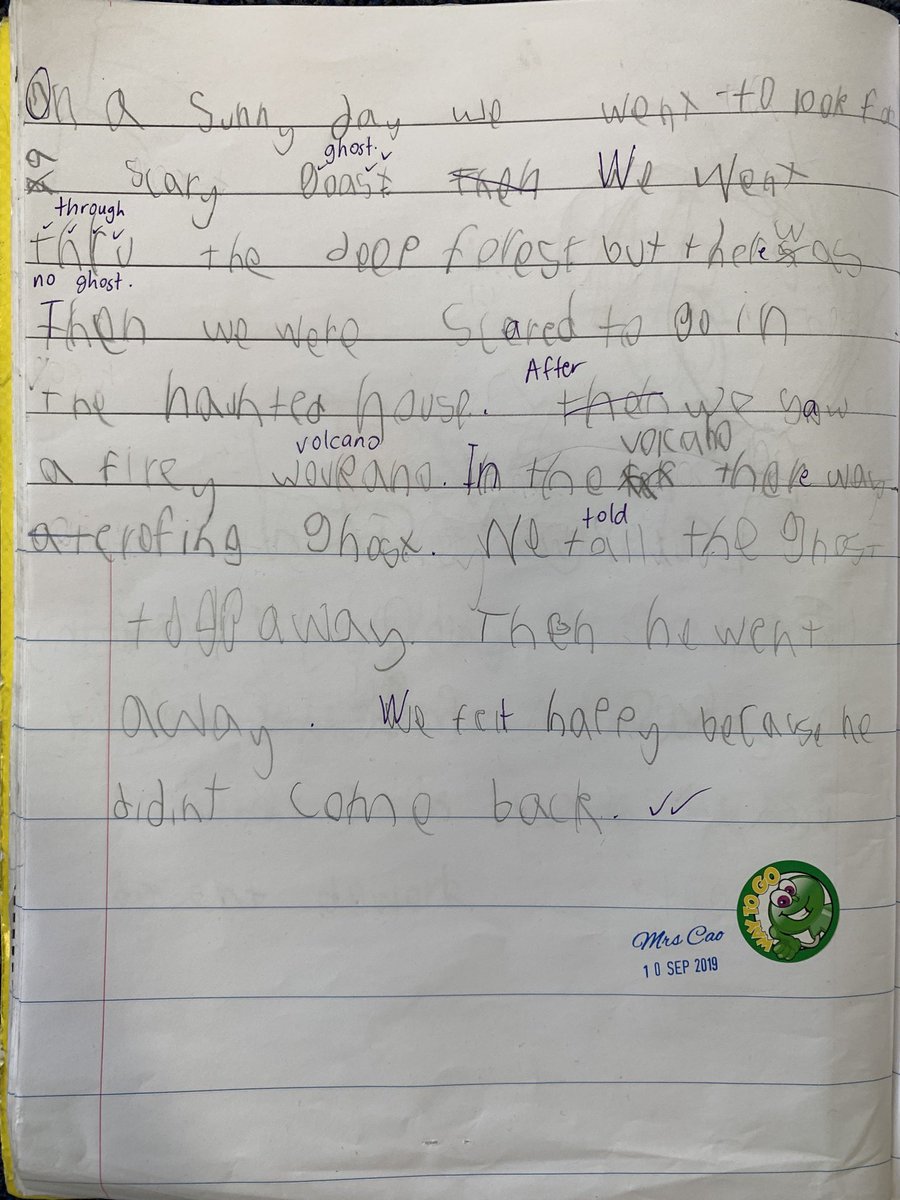KL has been working on using a story map as their plan to elaborate and innovate the story ‘We’re going on a bear hunt’ so proud of them! 🌟🌟🌟 #independentwriting <a href="/FPS1895/">Fairfield PS</a> <a href="/Loan_Cao_/">Loan Cao</a>