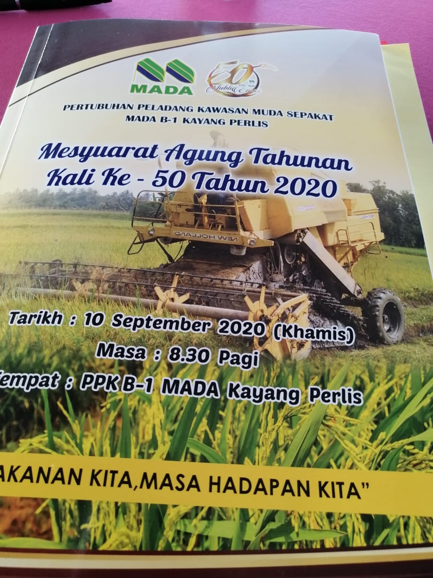 CUPMADA's tweet photo. Mesyuarat Agung Tahunan PPK B I Kayang, Perlis
9 September 2020

#madamabeles
#PetaniKitaHeroKita
#PPKBerjayaPeladangSejahtera https://t.co/hKHY2OyZb0