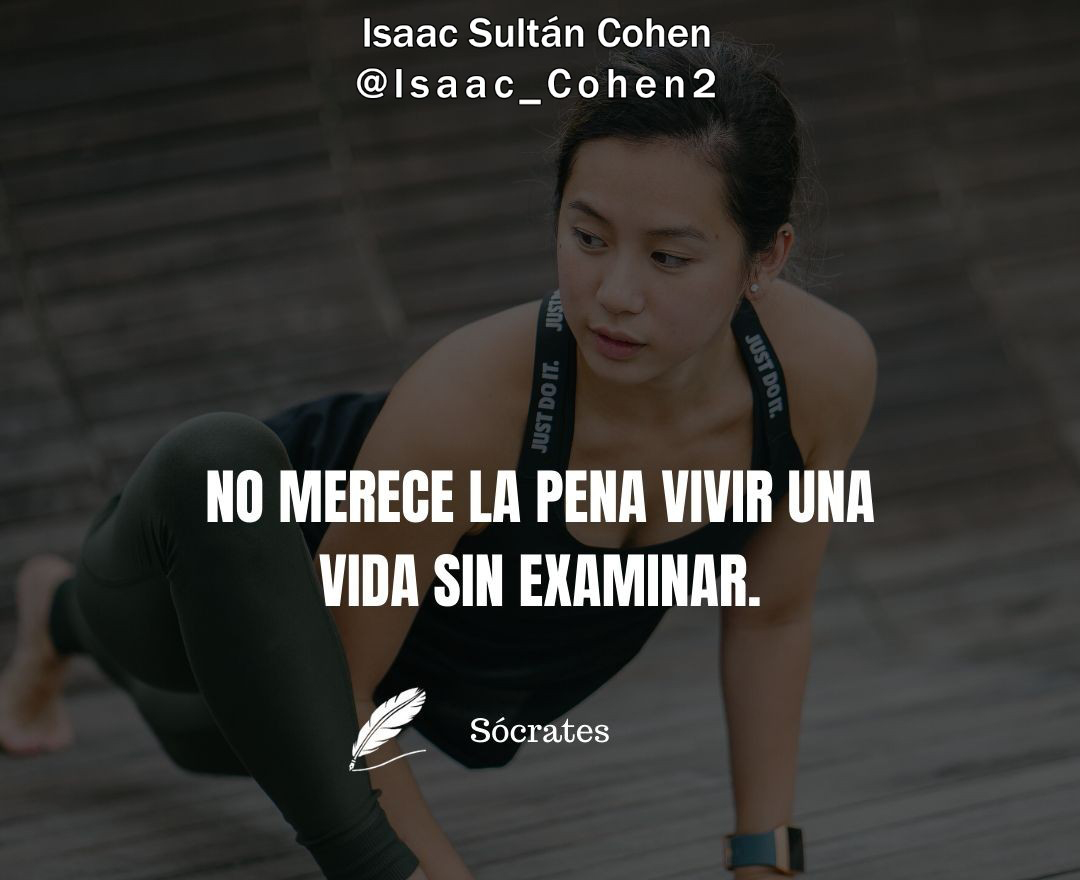 Isaac_Cohen2's tweet photo. No #merece la pena #vivir una vida sin examinar.

Isaac Sultan Cohen https://t.co/JtuENbLb3B