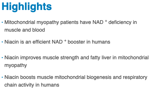 renesugar's tweet photo. Niacin Cures Systemic NAD+ Deficiency and Improves Muscle Performance in Adult-Onset Mitochondrial Myopathy

https://t.co/aCYnRpLAD0 https://t.co/l6V8ogEYoc