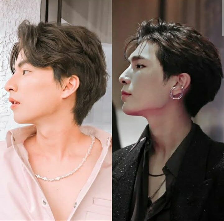 the contrast between his physique and his boyfriend's makes it even sexier 