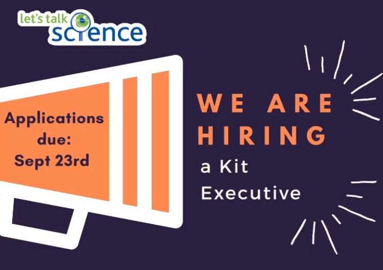 Interested in making an impact in STEM outreach? Apply to be a kit executive! APPLICATIONS DUE SEPTEMBER 23! Link in bio.