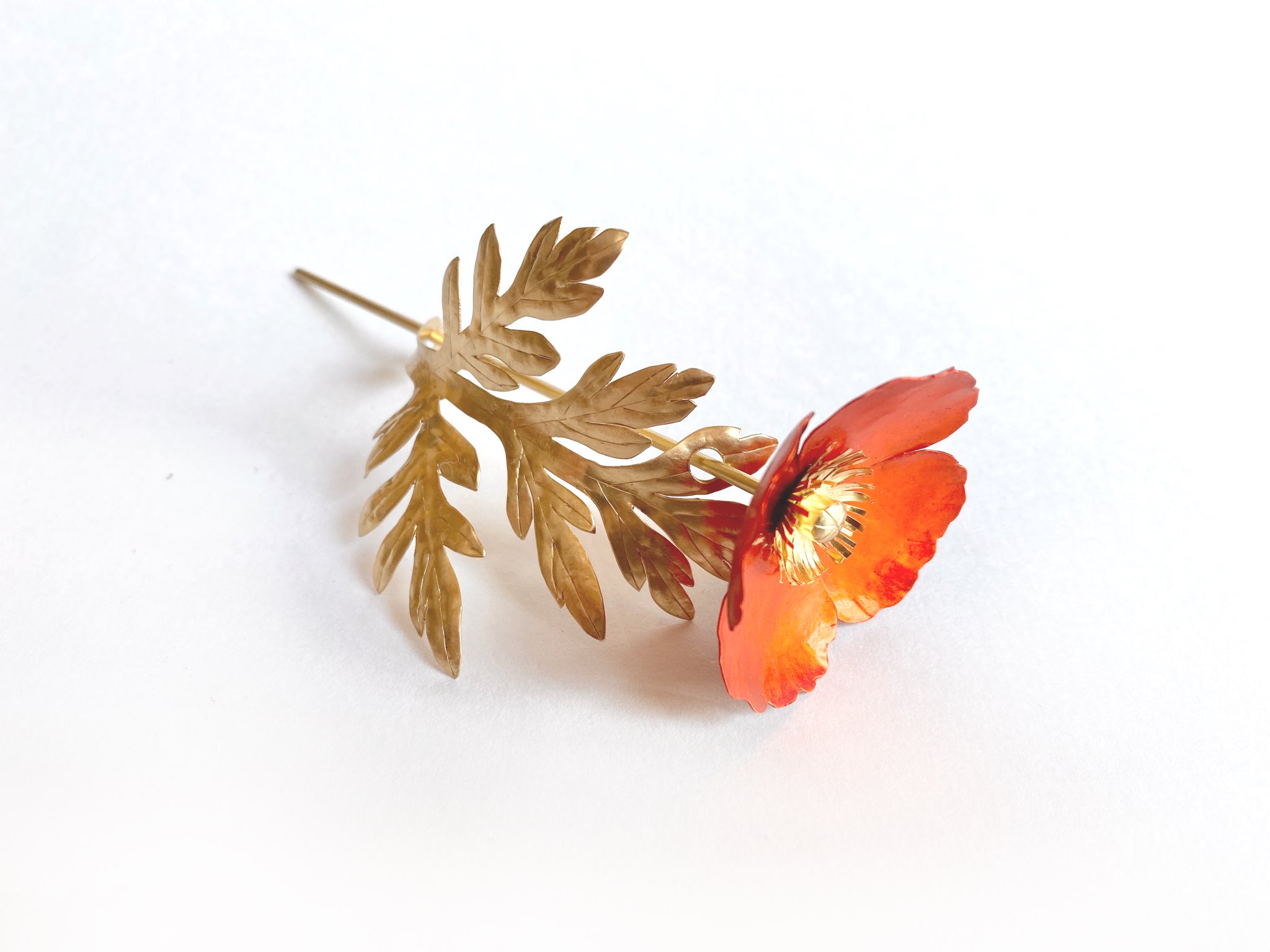 Waka 次の受注は11月 予定 ヒナゲシのマジェステが完成しました オレンジ色の花と葉っぱがすごく可愛いくできてウキウキです 花言葉は 思いやり 休息 フランス語で コクリコ T Co Abtvmnvvz9 Twitter