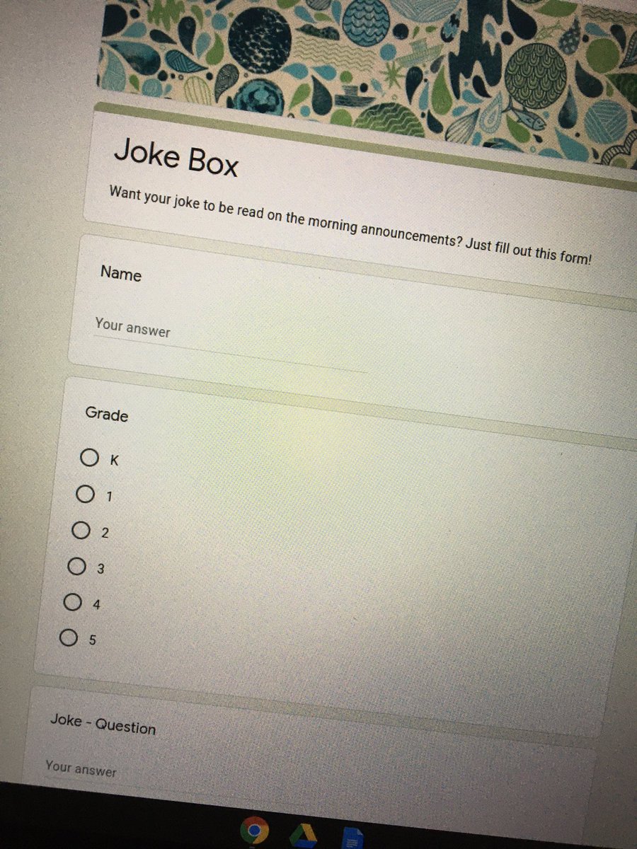 Tech.Books.Teach (@techbooksteach) on Twitter photo Some traditions donât easily go away. Our virtual joke box has been up only a day and I am cracking up at some of the jokes submitted by our Wildcats! <a href="/Area3_DLAA/">Area 3 DLAA</a>...youâll love this: What did sushi A say to sushi B? Wasa-B! (whatâs up B!) Some traditions donât easily go away. Our virtual joke box has been up only a day and I am cracking up at some of the jokes submitted by our Wildcats! <a href="/Area3_DLAA/">Area 3 DLAA</a>...youâll love this: What did sushi A say to sushi B? Wasa-B! (whatâs up B!)