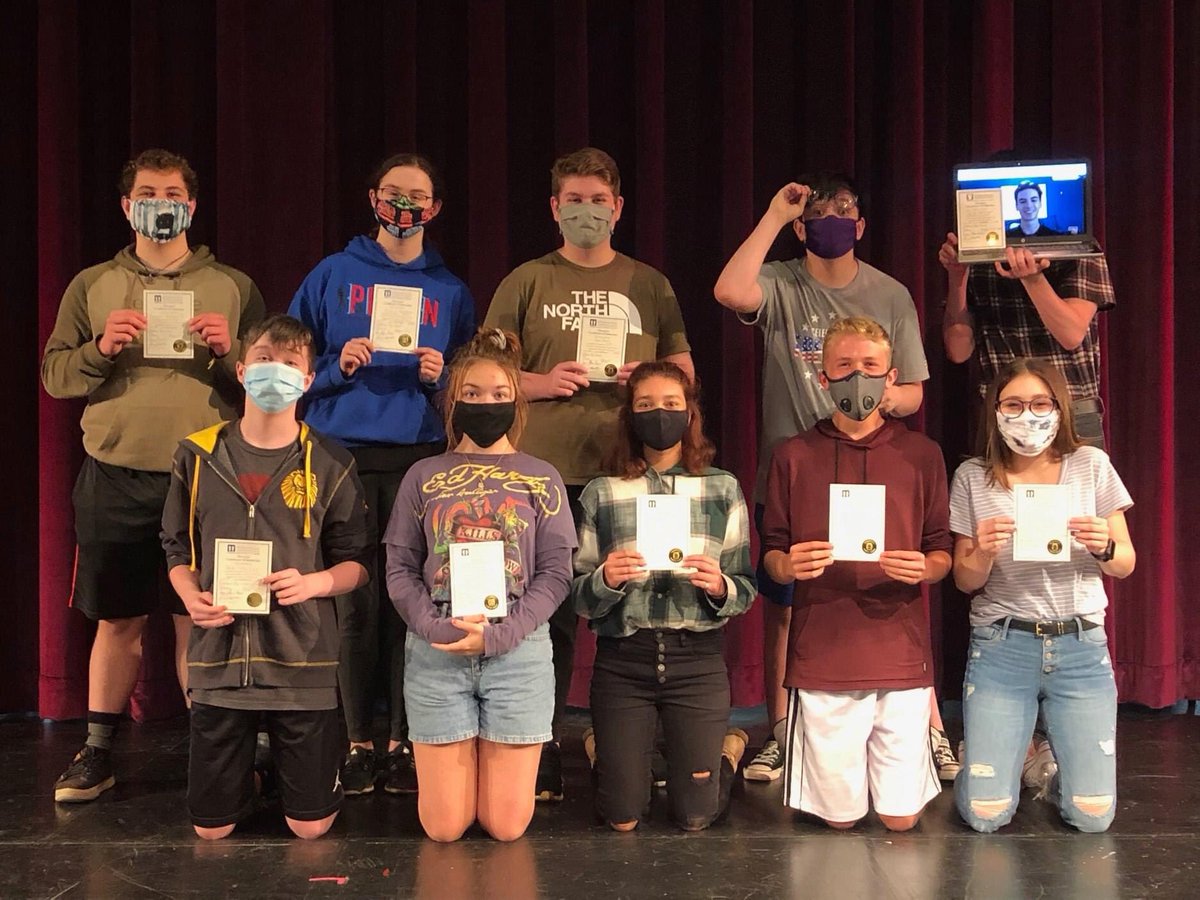 PHSPerforms's tweet image. Congratulations to the new inductees of Thespian Troupe 3149! @ksthespians @thespians1