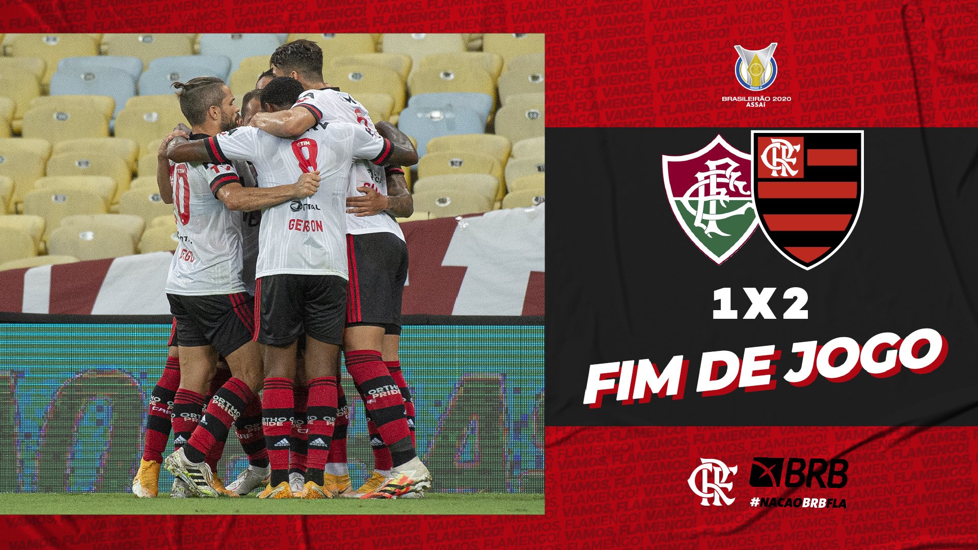 FERJ on X: PRA CIMA DELES Hoje, às 14h30, o @Flamengo, campeão