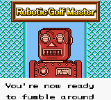 now get ready to golf, shithead