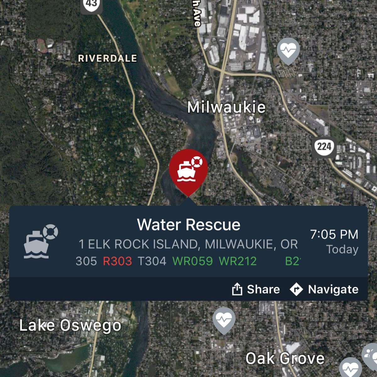 Clackamas Fire tweet media