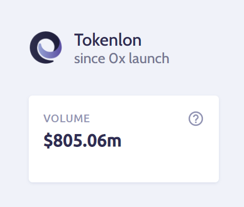 tokenlon's tweet photo. 🥳 $800 million trading volume. check.

🤯 $260m in the last 30 days alone.

Next goal: #threecommaclub 😎 
Built on @0xProject $ZRX 😎💕 https://t.co/YLbzZrlWPP