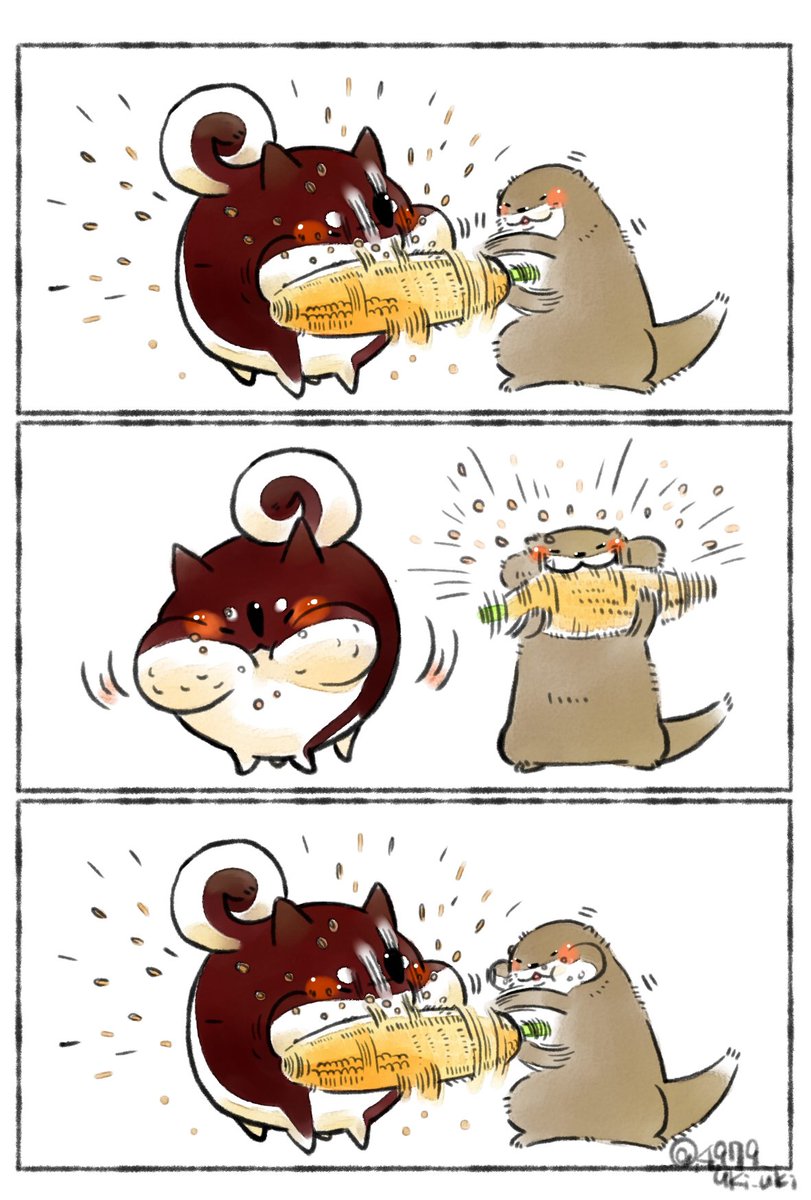 皮ごとレンチンとうもろこし?

1本ずつのレンチン方法ですが、おいしかったです✨
皮ごとレンチンすることによって、中のとうもろこしの粒が蒸されて、つやつやプッチプチしててめちゃくちゃ美味しかった…?✨

今年のは頭からおしりまで全部に粒が来てて贅沢でした? 