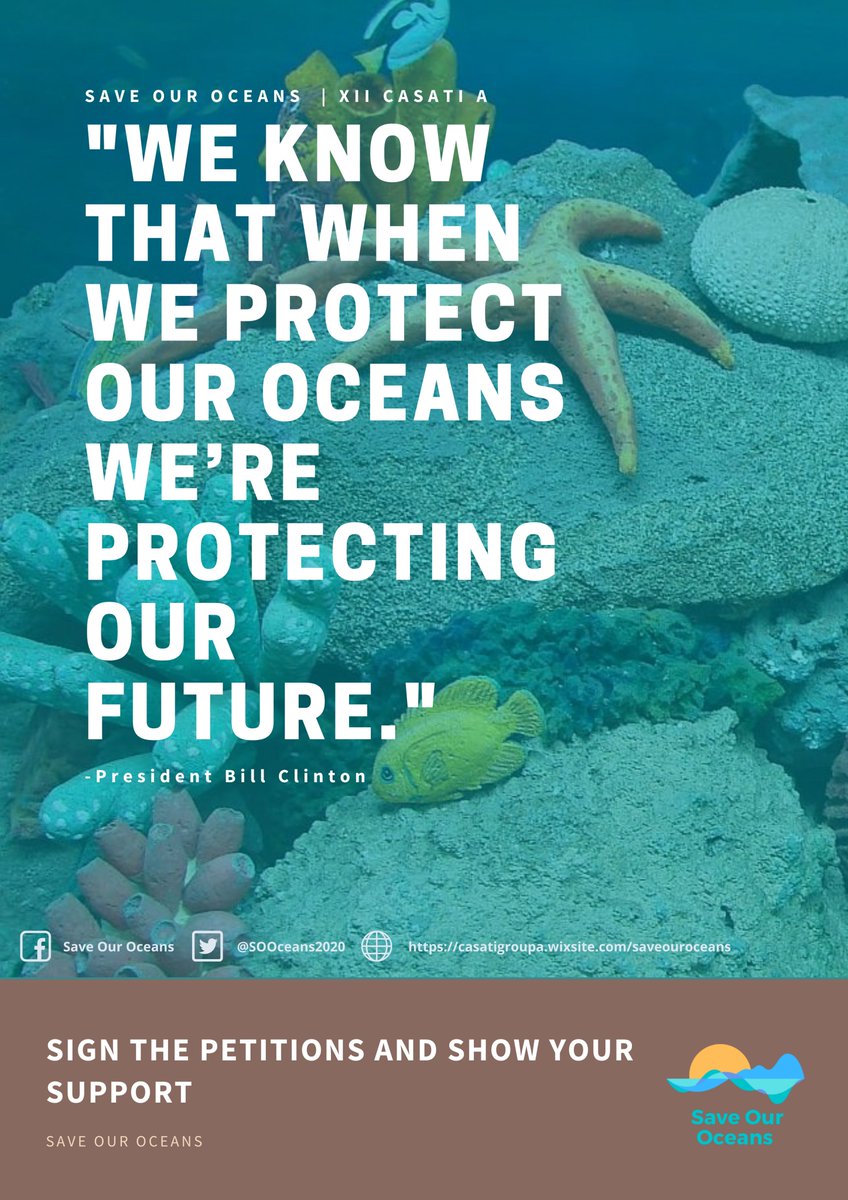 Save Our Oceans tweet media